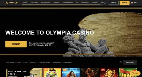 Olympia Casino Review 2024 .